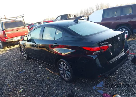 2020 Nissan Versa Sv Xtronic Cvt из США, поврежденный, VIN 3N1CN8EV8LL810441